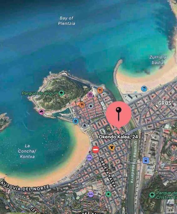 Nuevo Apartamento En El Centro De Donosti Сан Себастиан Екстериор снимка
