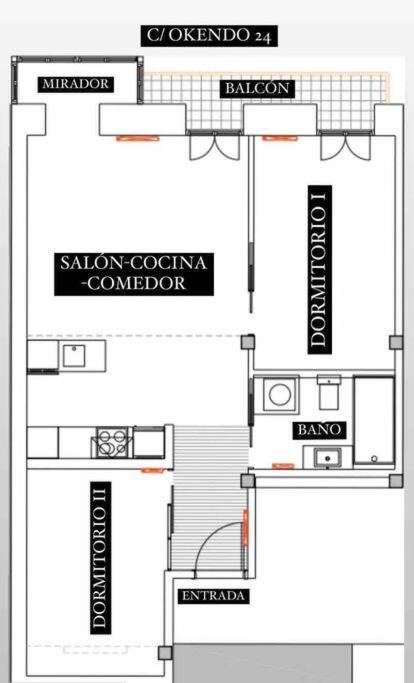 Nuevo Apartamento En El Centro De Donosti Сан Себастиан Екстериор снимка